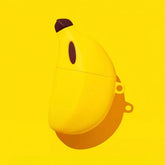 Yellow Silicone AirPods Case - Banana Theme - 6″ Cute and Funny Design